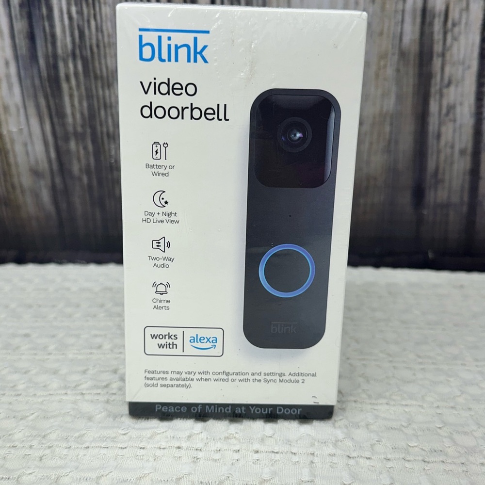 Blink Video Doorbell – Black